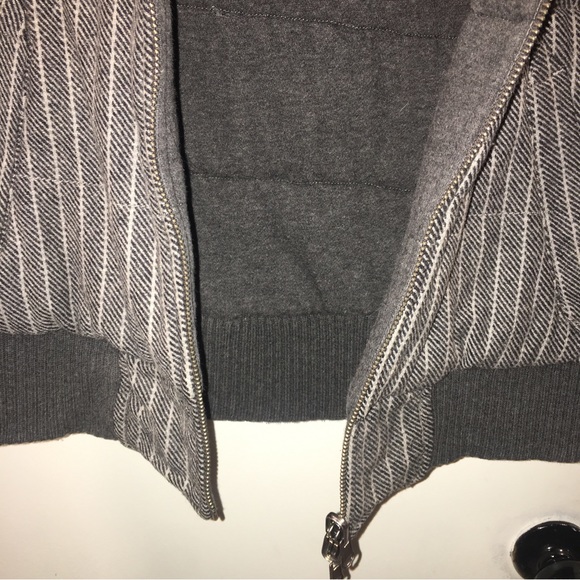 Limelight Gray & White Striped Vest - Picture 9 of 9